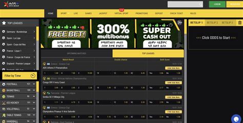 Create an account and deposit funds into your account. . Habesha bet online